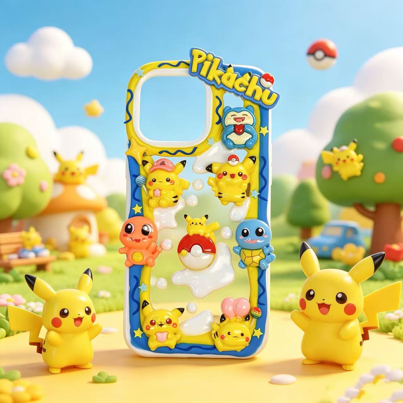 Handmade Cream Glue Phone Case – Custom Cute Personalized Design ✨